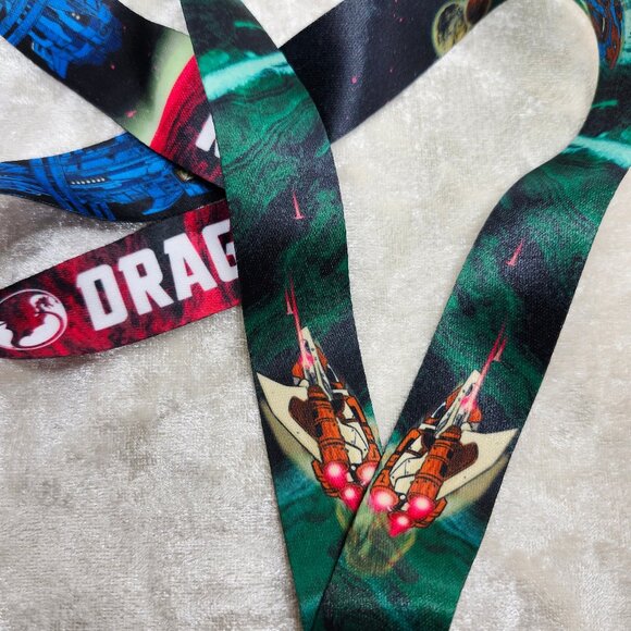 Official 2023 Dragon Con Colorful Space Lanyard - Picture 4 of 4